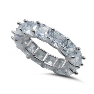 Серебряное кольцо<br> 012022798A, куб.цирконий