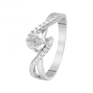 Кольцо<br> 0120911046A, куб.цирконий