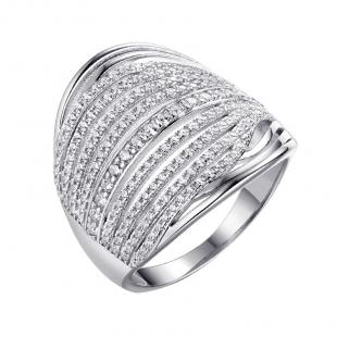 Кольцо<br> 0120911068A, куб.цирконий
