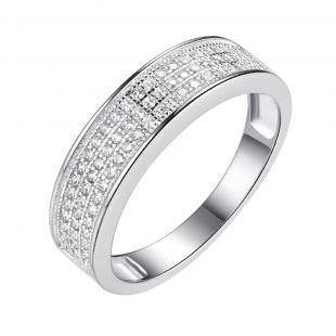 Кольцо<br> 0120911146A, куб.цирконий