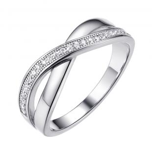 Кольцо<br> 0120911185A, куб.цирконий