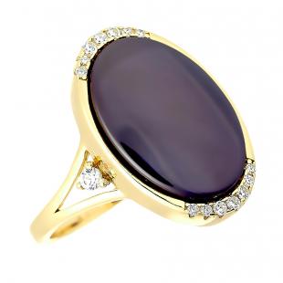 Кольцо<br> 0120911486GP-P, керамика, куб.цирконий