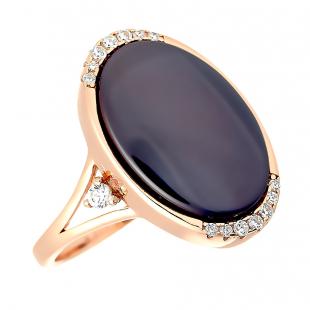 Кольцо<br> 0120911486PGP-P, керамика, куб.цирконий