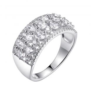 Кольцо<br> 0120911608A, куб.цирконий