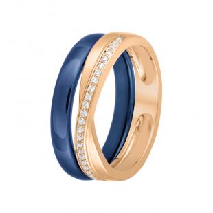 Кольцо<br> 0120911798PGP-C, керамика, куб.цирконий