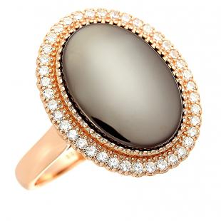 Кольцо<br> 0120911857PGP-P, керамика, куб.цирконий