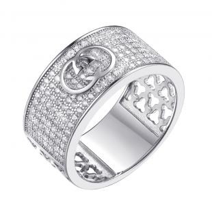 Кольцо<br> 0120911947A, куб.цирконий