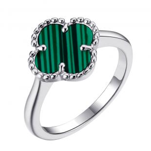 Кольцо<br> 0120912079E, малахит и.