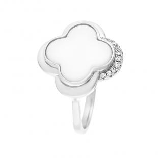 Кольцо<br> 0120912183A, керамика, куб.цирконий