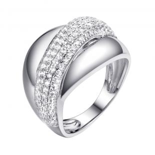 Кольцо<br> 0120912200A, куб.цирконий