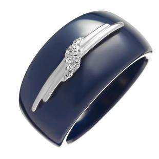 Кольцо<br> 0120912229C, керамика, куб.цирконий