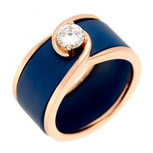 Кольцо<br> 0120912275PGP-C-M, керамика матовая, куб.цирконий