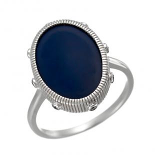 Кольцо<br> 0120912377C-M, керамика матовая, куб.цирконий