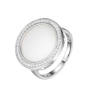 Кольцо<br> 0120912443A, керамика, куб.цирконий