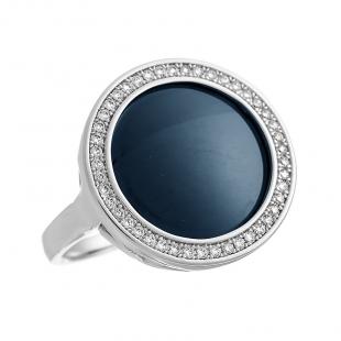 Кольцо<br> 0120912443C, керамика, куб.цирконий