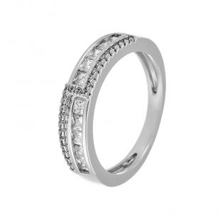 Кольцо<br> 0120912583A, куб.цирконий
