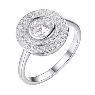 Кольцо<br> 0120912859A, куб.цирконий