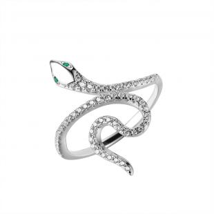 Кольцо<br> 0120912996A-E, куб.цирконий, нанокристалл