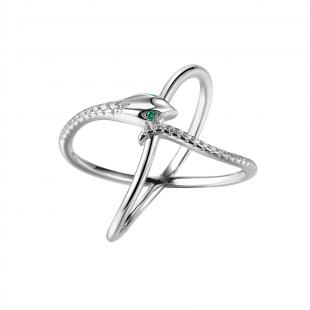 Кольцо<br> 0120912998A-E, куб.цирконий, нанокристалл