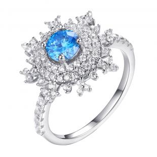 Кольцо<br> 0120913027N, куб.цирконий