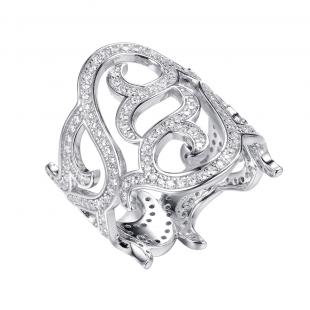 Кольцо<br> 0120913041A, куб.цирконий