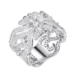 Кольцо<br> 0120913045A, куб.цирконий