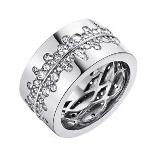 Кольцо<br> 0120913090A, куб.цирконий