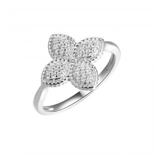 Кольцо<br> 0120914004A, куб.цирконий