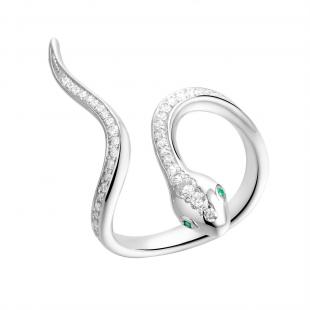 Кольцо<br> 0120914651A-E, нанокристалл, куб.цирконий