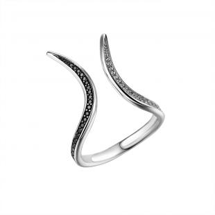 Кольцо<br> 0120914654B, куб.цирконий, нанокристалл