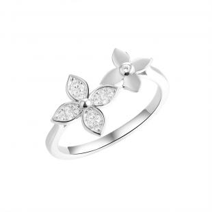 Кольцо<br> 0120915148A, куб.цирконий