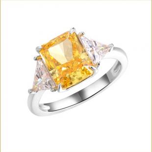Кольцо<br> 0120915300U-1, куб.цирконий