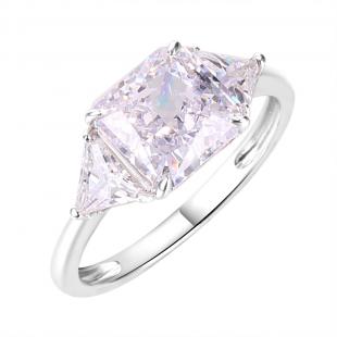 Кольцо<br> 0120916835A, ситалл, куб.цирконий