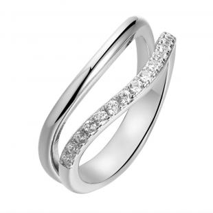 Кольцо<br> 0120917472A, куб.цирконий