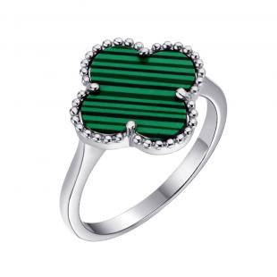 Кольцо<br> 012093172E, малахит и.