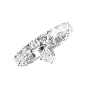 Кольцо<br> 0120951186A, куб.цирконий