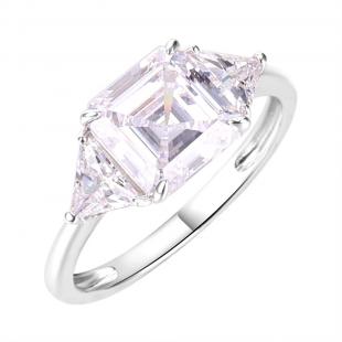Кольцо<br> 0120968352A, куб.цирконий, ситалл