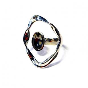 Кольцо<br> 012211306T, куб.цирконий