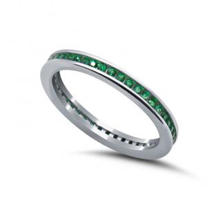 Серебряное кольцо<br> 01DR157E-202, куб.цирконий