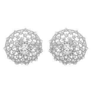 Серьги<br> 0220901744A, куб.цирконий