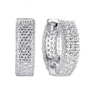 Серьги<br> 0220911014A, куб.цирконий