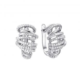 Серьги<br> 0220911069A, куб.цирконий