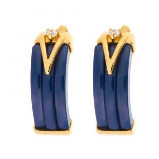 Серьги<br> 0220911512PGP-C, керамика, куб.цирконий