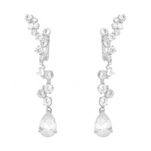 Серьги<br> 0220911706A, куб.цирконий