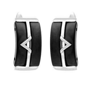 Серьги<br> 0220911743B, керамика матовая