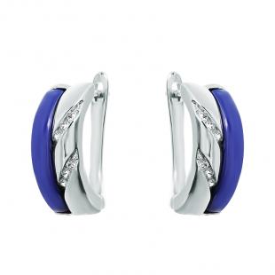 Серьги<br> 0220911772CCF, керамика, куб.цирконий