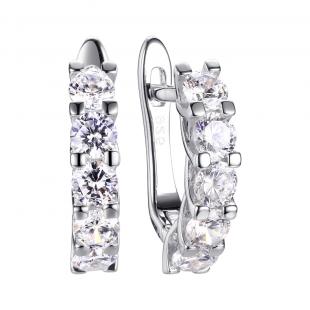 Серьги<br> 0220911789A, куб.цирконий