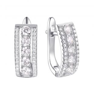 Серьги<br> 0220911792A, куб.цирконий