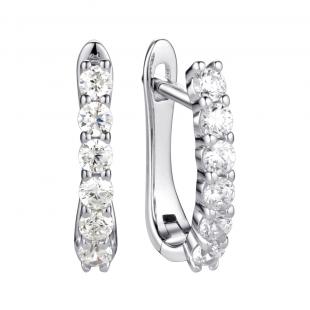 Серьги<br> 0220911795A, куб.цирконий
