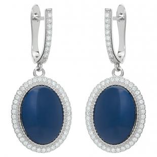 Серьги<br> 0220911857C, керамика, куб.цирконий